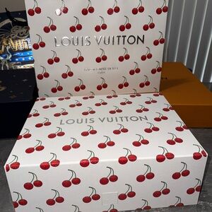 Louis Vuitton Murakami Collection Packaging with Cherry 🍒